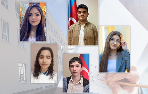 Bakı şəhəri üzrə 300 bal yığan ŞAGİRDLƏR