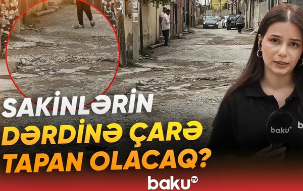 Öz hesablarına kanalizasiya xətti çəkdirdilər: Sakinləri təngə gətirən məsələ