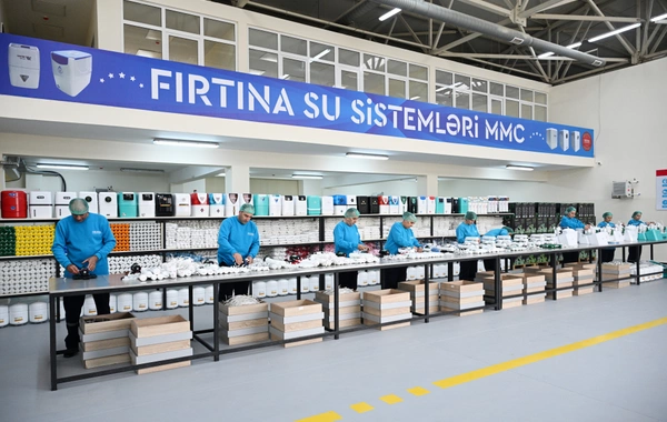 Sabirabadda su filtrlərinin istehsalı müəssisəsinin fəaliyyəti ilə tanışlıq Sabirabadda su filtrlərinin istehsalı müəssisəsinin fəaliyyəti ilə tanışlıq