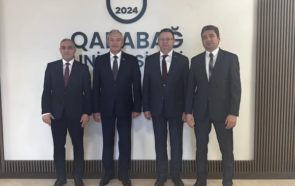 Belarus parlamentinin sədri Ağdamda aqroşəhərciyin tikintisinin gedişatı ilə tanış olub