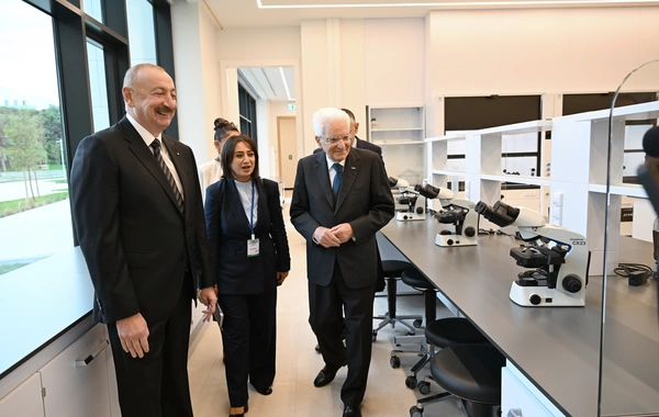 Bakıda İtaliya-Azərbaycan Universitetinin ilk tədris korpuslarının açılışı olub