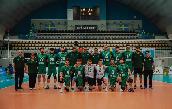 Azərbaycanın voleybol millisi Gürcüstana qalib gəlib
