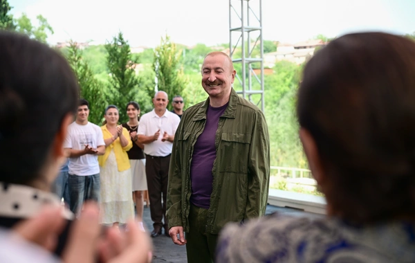 Prezident İlham Əliyev Xocavənd rayonunun Quzeyxırman kəndində olub