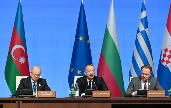 Президент Ильхам Алиев принимает участие в 12-м заседании Консультативного совета ЮГК