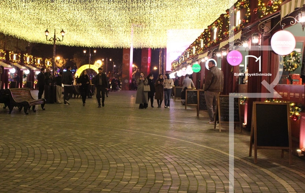 Dənizkənarı Bulvar Yeni İlə xüsusi hazırlaşıb - Bu dəfə Buz Meydançası da olacaq