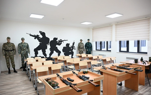 Prezident İlham Əliyev Şamaxı Avropa liseyinin yeni binasının açılışında iştirak edib