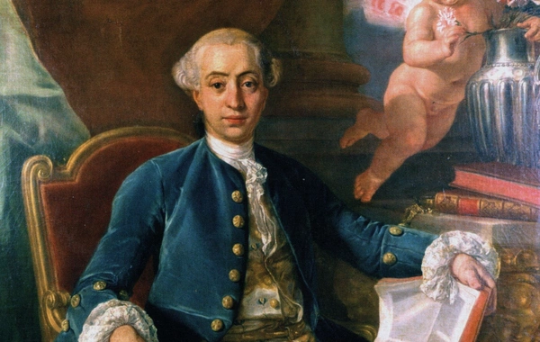 Who was the real Casanova and why did he visit Russia
