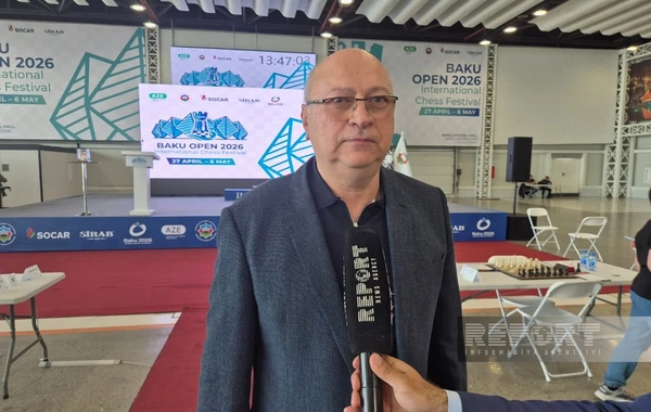 Avropa Şahmat Birliyinin prezidenti Baku Open 2026nın təşkilatçılığını yüksək qiymətləndirib