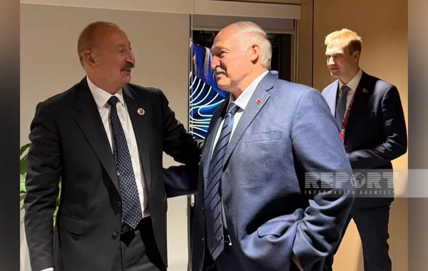 Bişkekdə Azərbaycan və Belarus prezidentlərinin görüşü olub