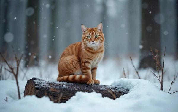 Ученые наконец выяснили, почему кошки при падении приземляются на лапы