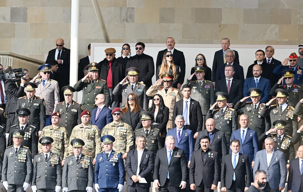 Vətən müharibəsində Qələbənin beşinci ildönümünə həsr olunmuş Hərbi parad keçirilib