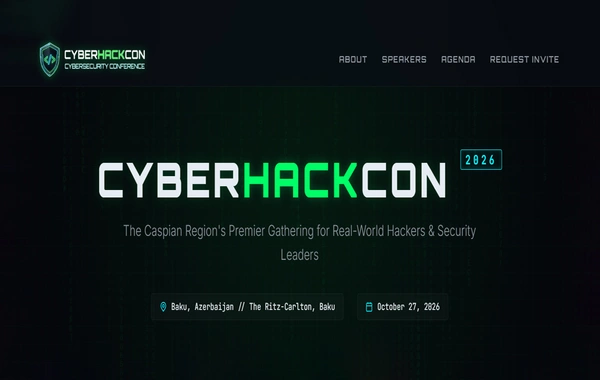 Bakıda ilk beynəlxalq etik haker konfransı – CyberHackCon 2026 keçiriləcək