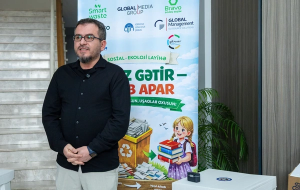 "Kağız gətir - kitab apar" sosial-ekoloji layihəsinə start verildi