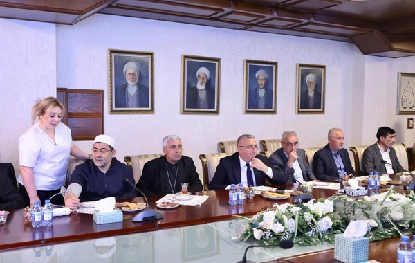 Dini konfessiyaların rəhbərləri Aşura günü ilə bağlı qanvermə aksiyasında iştirak ediblər