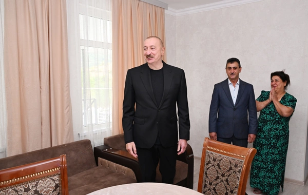 Prezident İlham Əliyev Xocalı rayonunun Badara kəndində olub
