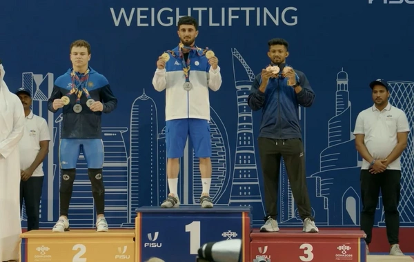 Azərbaycan atleti Tehran Məmmədov tələbələr arasında dünya çempionatında qızıl medal qazanıb