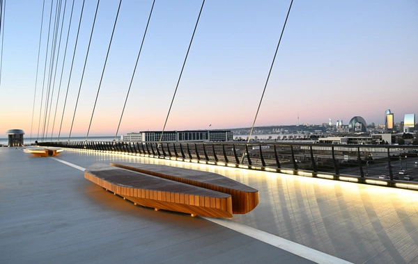 Prezident İlham Əliyev "Bakı Ağ Şəhər"də olub