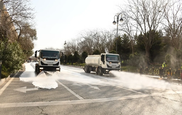 Bugünkü iməcilikdə Bakının 537 küçəsi yuyulub