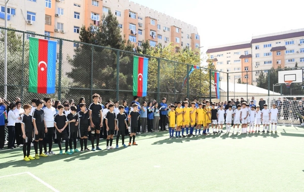 Bakıda Leyla Əliyevanın təşəbbüsü ilə keçirilən minifutbol turniri yekunlaşıb