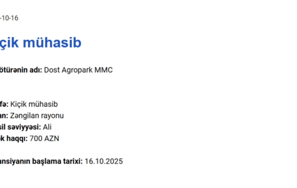 ВНИМАНИЮ желающих работать в Карабахе: зарплата до 1500