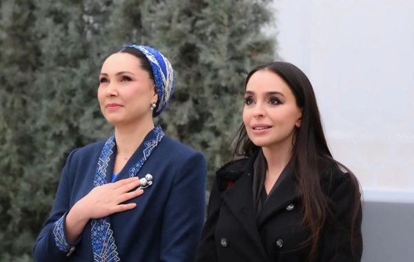 Лейла Алиева приняла участие в выставке, посвященной национальной кухне Туркменистана