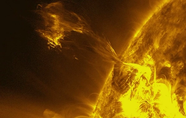 На Солнце зафиксирована мощная вспышка