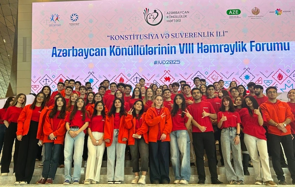 Bakıda Azərbaycan Könüllülərinin VIII Həmrəylik Forumu keçirildi