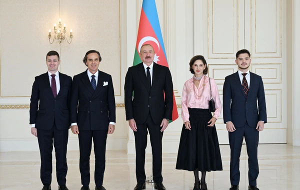 İlham Əliyev Braziliyanın Azərbaycanda yeni təyin olunmuş səfirinin etimadnaməsini qəbul edib