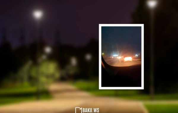 Böyükşor-Balaxanı yolunda işıq dirəkləri var, amma...