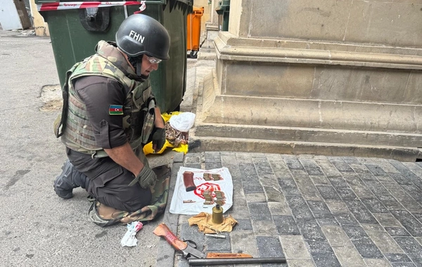 В Баку обнаружены оружие и боеприпасы