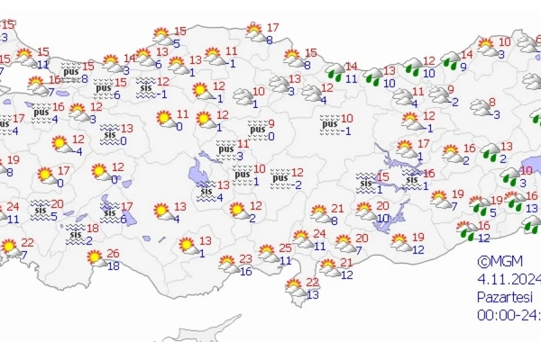 Qonşu ölkədə havanın temperaturu 5-9 dərəcə düşür - XƏBƏRDARLIQ EDİLDİ