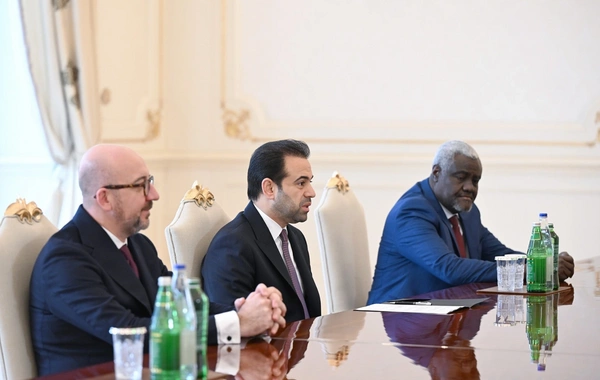 İlham Əliyev "Zayed İnsan Qardaşlığı Mükafatı" ilə bağlı nümayəndə heyətini qəbul edib