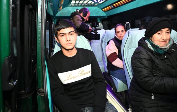 Kəlbəcər şəhərinə növbəti köç karvanı yola salınıb