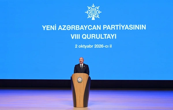 YAP-ın VIII Qurultayı keçirilir, İlham Əliyev çıxış edir