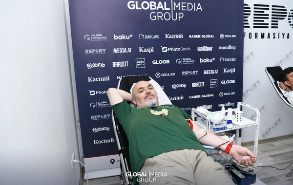 "Global Media Group" növbəti dəfə "Talassemiyasız həyat naminə" könüllü qanvermə aksiyasına qoşulub