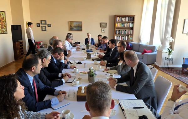 Хикмет Гаджиев обсудил с делегацией НАТО мирный процесс на Южном Кавказе