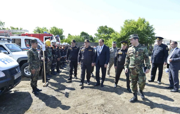 Lənkəranda kompleks mülki müdafiə təlimi keçirilib
