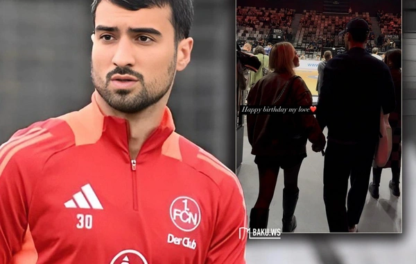 Mahir Emreli sevgilisi ilə görüntüsünü paylaşdı
