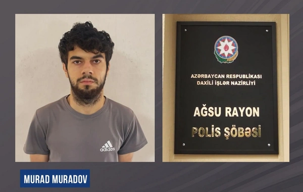 21 yaşlı oğlan aptekdən oğurluq etdi ANBAAN GÖRÜNTÜLƏR