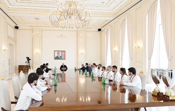 Prezident: İdmançılarımızda qələbə əzmi çox güclüdür