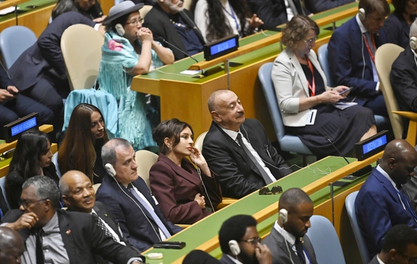 Prezident və birinci xanım BMT Baş Assambleyasının 80-ci sessiyası çərçivəsində yüksəksəviyyəli müzakirələrdə iştirak ediblər