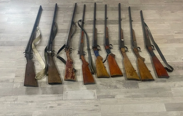 DİN: Ötən gün 10 silah aşkarlanaraq götürülüb