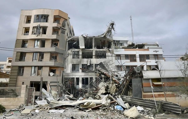 Müharibə Tehranda 33 min evə ziyan vurub