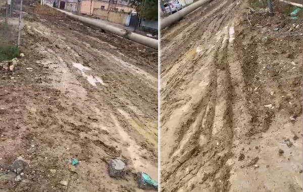 Biləcəridəki bu yol ucqar dağ kəndini xatırladır