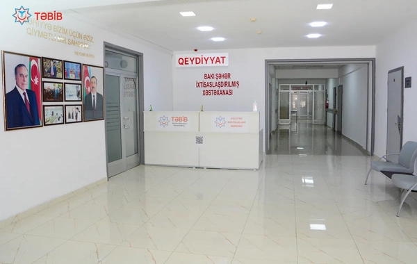 Ağciyər Xəstəlikləri Mərkəzinin Bakı Şəhər İxtisaslaşdırılmış Xəstəxanasının açılışı olub