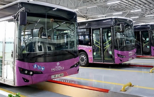 Bakıda daha bir marşrut üzrə avtobuslar yenilənib