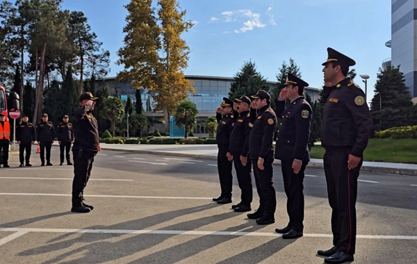 Mingəçevirdə qəza zamanı xilasetmə əməliyyatlarına dair təlim keçirilib
