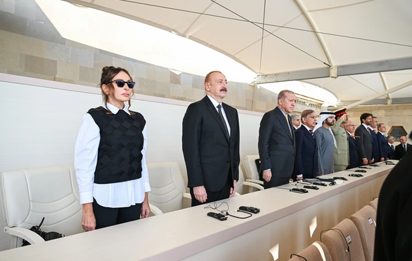 Vətən müharibəsində Qələbənin beşinci ildönümünə həsr olunmuş Hərbi parad keçirilib