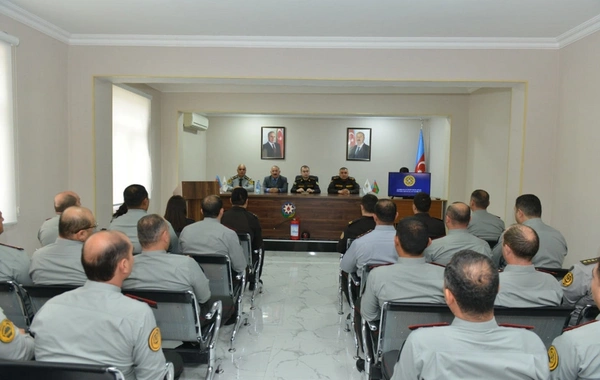 FHN cəzaçəkmə müəsisəsində təlim keçirdi