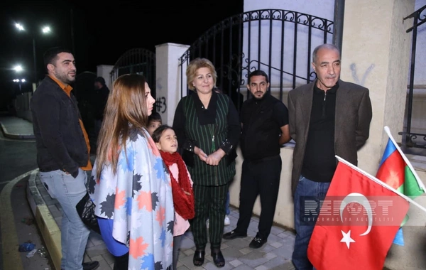 Növbəti köç karvanı Kəlbəcər şəhərinə çatıb